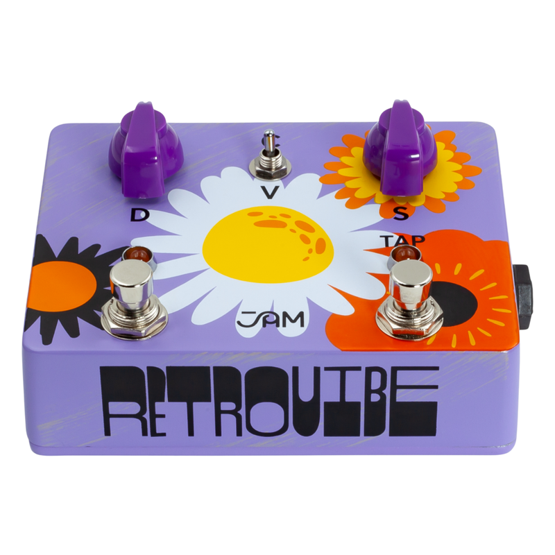 jam pedals retrovibe JAM Pedals RetroVibe Mk.4 Chorus Vibrato Effect Pedal