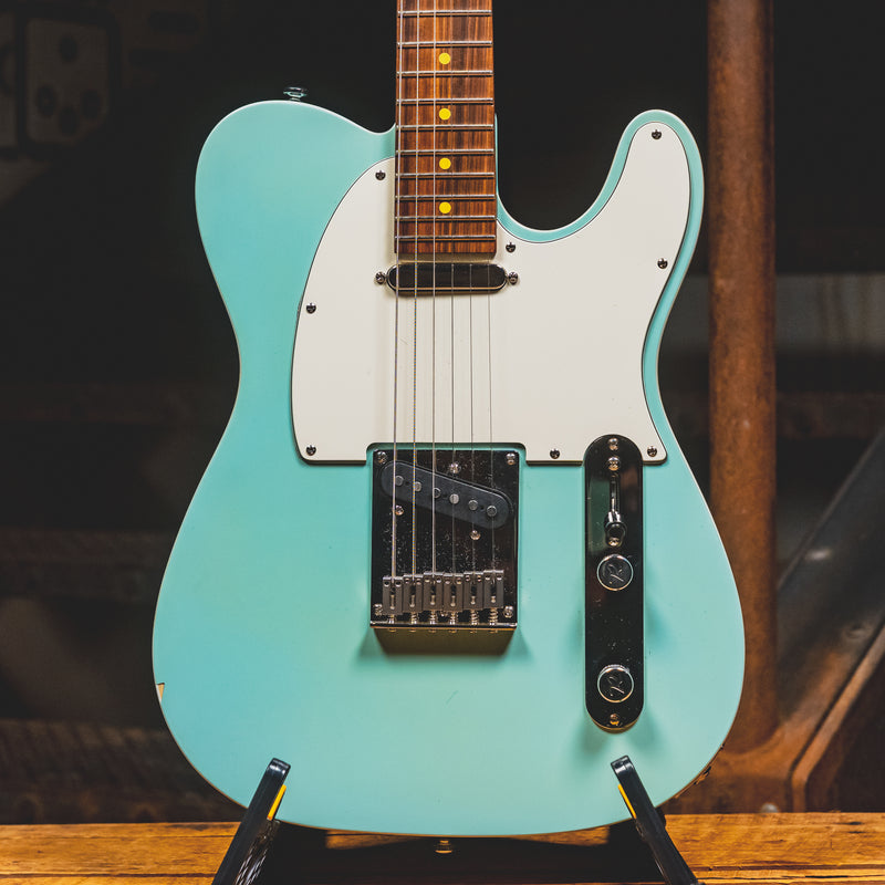 2019 Reverend Eastsider T Electric Guitar, Deep Sea, w/Hard Case - Used