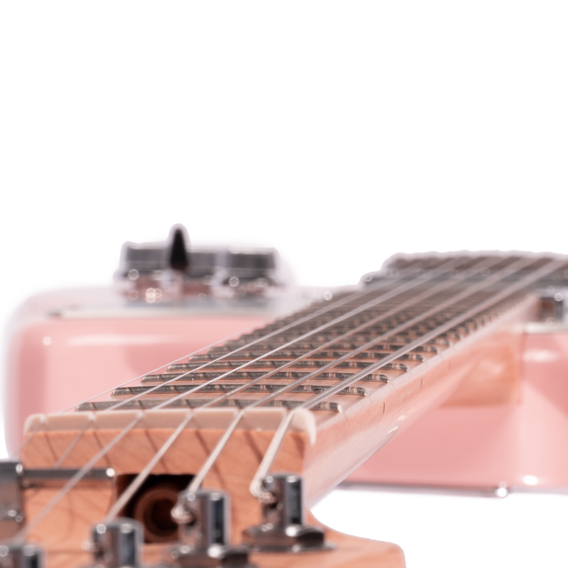 Reverend Billy Corgan Z-One Electric Guitar, Roasted Maple Neck, Orchid Pink