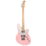 Reverend Billy Corgan Z-One Electric Guitar, Roasted Maple Neck, Orchid Pink