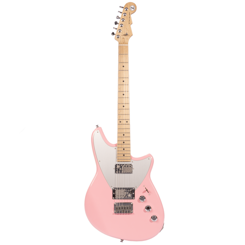 Reverend Billy Corgan Z-One Electric Guitar, Roasted Maple Neck, Orchid Pink