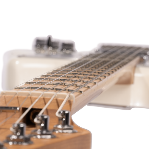 Reverend Billy Corgan Drop Z, Roasted Maple Neck & Fingerboard, Gloss Pearl White