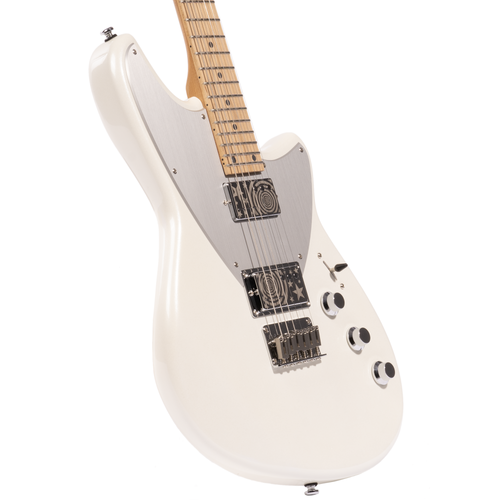 Reverend Billy Corgan Drop Z, Roasted Maple Neck & Fingerboard, Gloss Pearl White