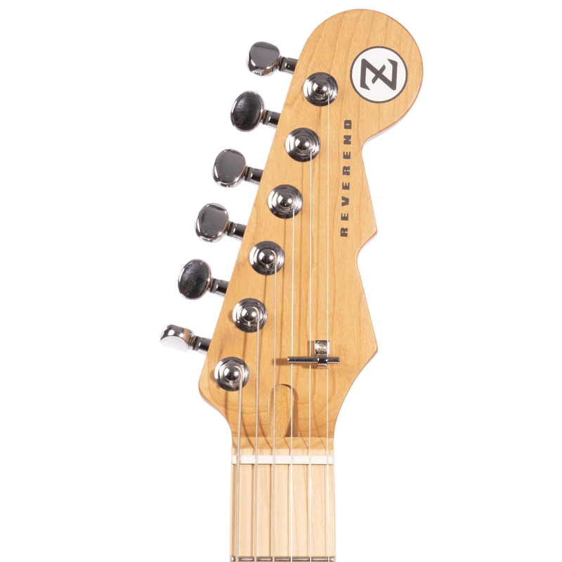 Reverend Billy Corgan Drop Z, Roasted Maple Neck & Fingerboard, Gloss Pearl White