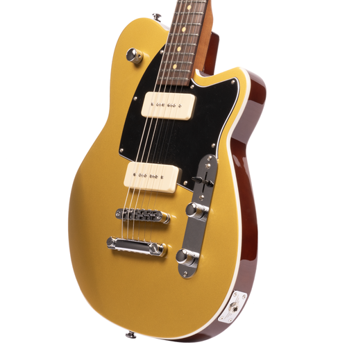 Reverend Charger 290 Electric Guitar, Venetian Gold Russo Music Exclusive