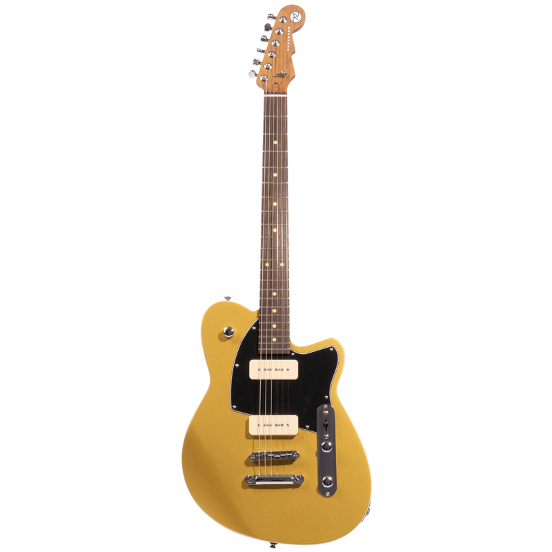 Reverend Charger 290 Electric Guitar, Venetian Gold Russo Music Exclusive
