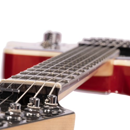 Reverend Limited Edition Charger Jr. Electric Guitar, Rosewood Fingerboard, Transparent Cherry