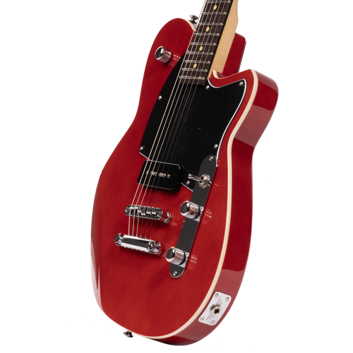 Reverend Limited Edition Charger Jr. Electric Guitar, Rosewood Fingerboard, Transparent Cherry