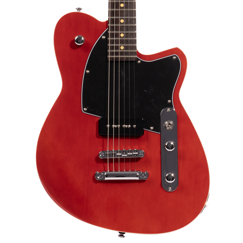 Reverend Limited Edition Charger Jr. Electric Guitar, Rosewood Fingerboard, Transparent Cherry