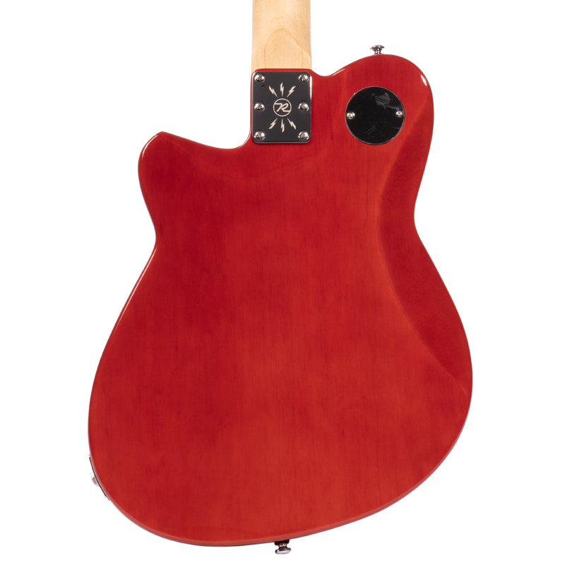 Reverend Limited Edition Charger Jr. Electric Guitar, Rosewood Fingerboard, Transparent Cherry