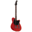 Reverend Limited Edition Charger Jr. Electric Guitar, Rosewood Fingerboard, Transparent Cherry
