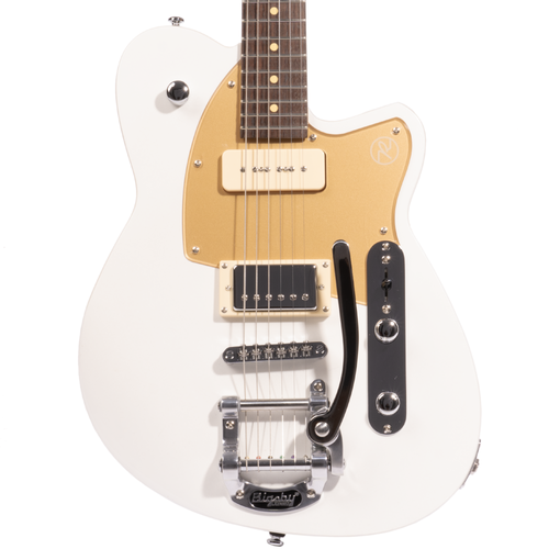 Reverend Double Agent OG Electric Guitar Rosewood Fingerboard Pearl White