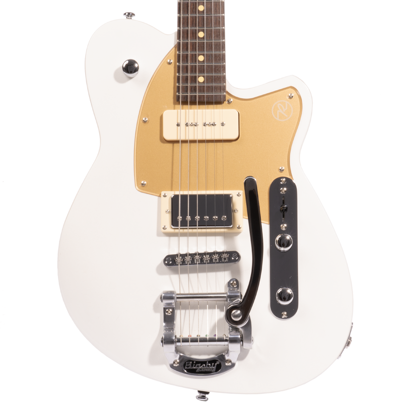Reverend Double Agent OG Electric Guitar, Rosewood Fingerboard, Pearl White