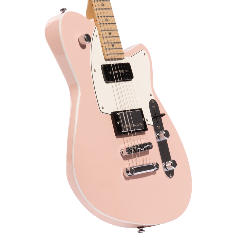 Reverend Double Agent OG Electric Guitar, Orchid Pink Russo Music Exclusive