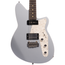 Reverend Double Agent W Electric Guitar, Rosewood Fingerboard, Metallic Silver Freeze