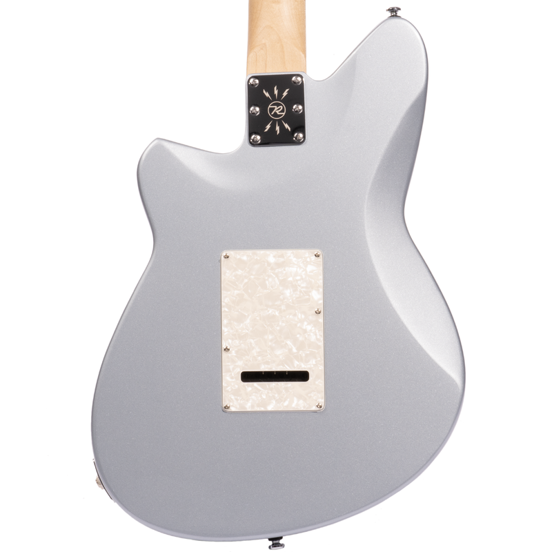 Reverend Double Agent W Electric Guitar, Rosewood Fingerboard, Metallic Silver Freeze