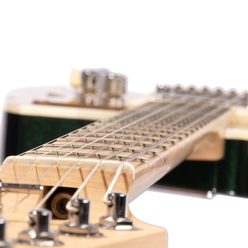 Reverend Double Agent W Electric Guitar, Roasted Maple Neck/Fingerboard, Outfield Ivy