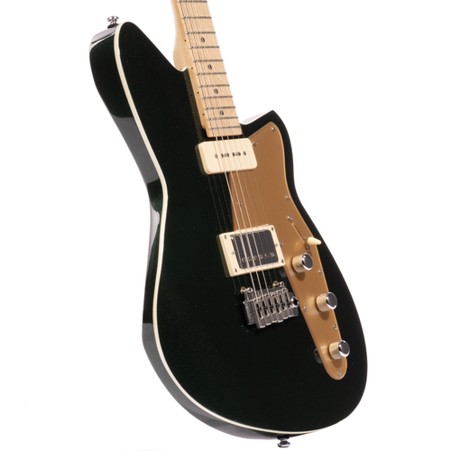 Reverend Double Agent W Electric Guitar, Roasted Maple Neck/Fingerboard, Outfield Ivy