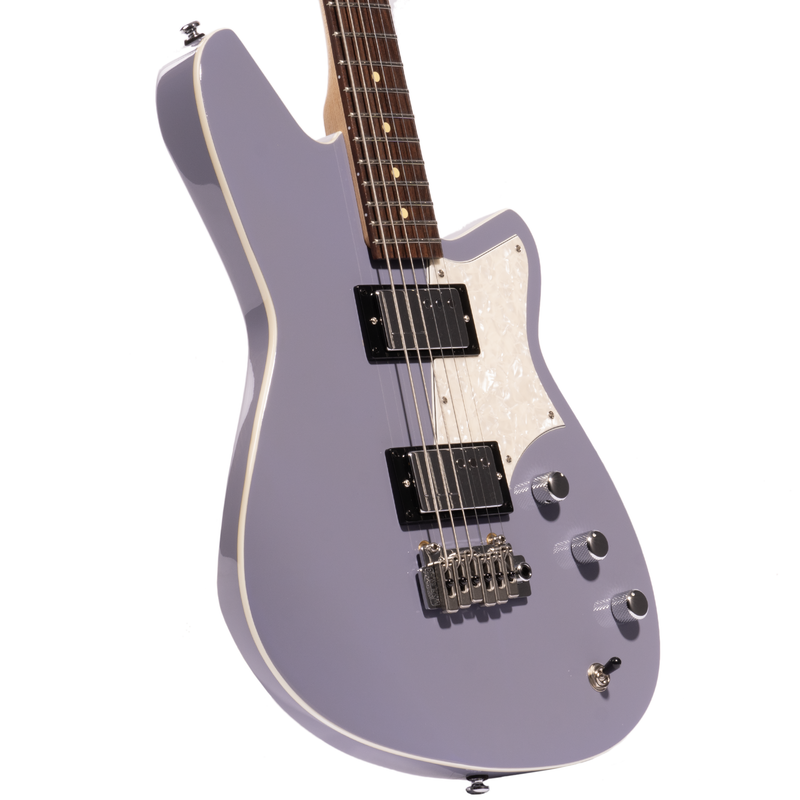 Reverend Descent W Baritone Electric Guitar w/Wilkinson Tremolo, Rosewood Fingerboard, Periwinkle