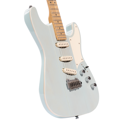 Reverend Greg Koch Signature Gristle ST Electric Guitar, Roasted Maple Neck, Blucifer