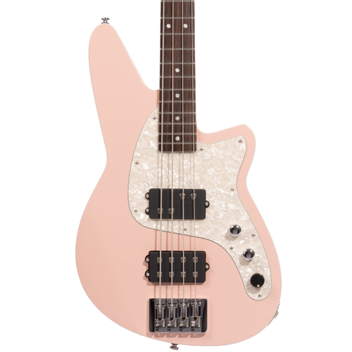 Reverend Mercalli 4 Bass Guitar, Rosewood Fingerboard, Orchid Pink