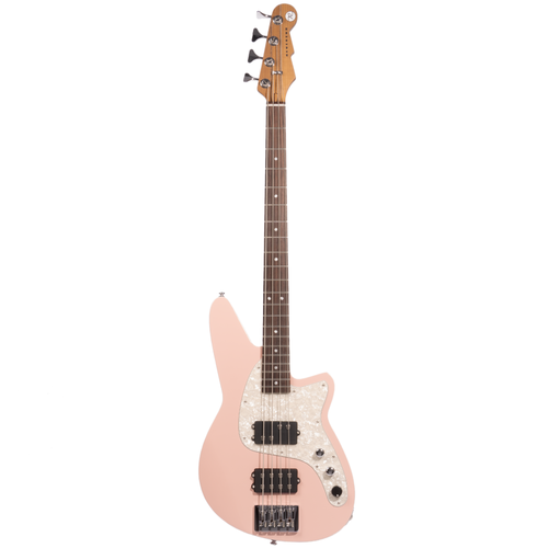 Reverend Mercalli 4 Bass Guitar, Rosewood Fingerboard, Orchid Pink