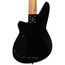 Reverend Mercalli 5 Bass Guitar, Rosewood Fingerboard, Midnight Black