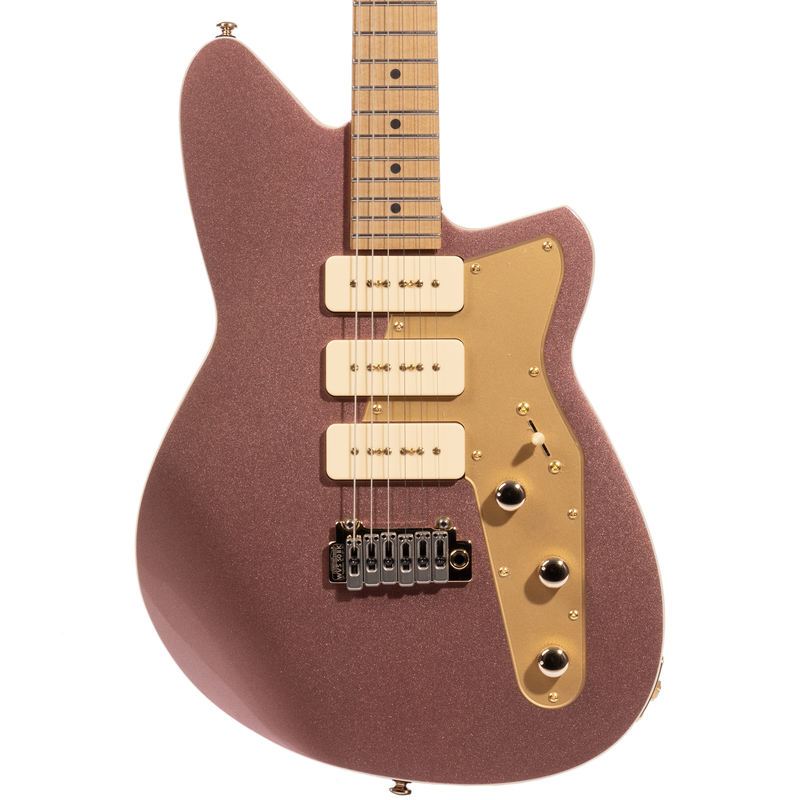 Reverend Ryan Malicsi Signature Electric Guitar, Roasted Maple Fingerboard, Mulberry Mist