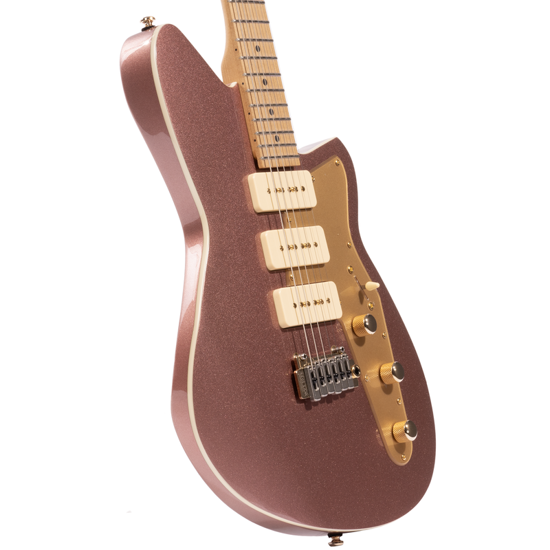 Reverend Ryan Malicsi Signature Electric Guitar, Roasted Maple Fingerboard, Mulberry Mist
