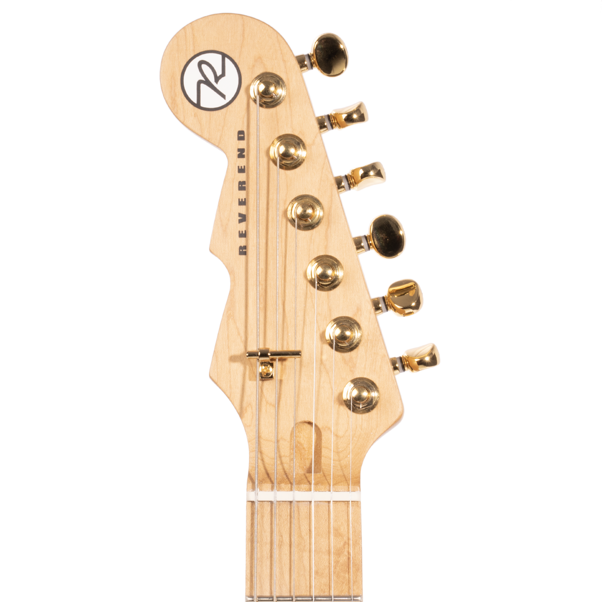 Reverend Ryan Malicsi Signature Electric Guitar, Roasted Maple Fingerboard, White Gold Sparkle