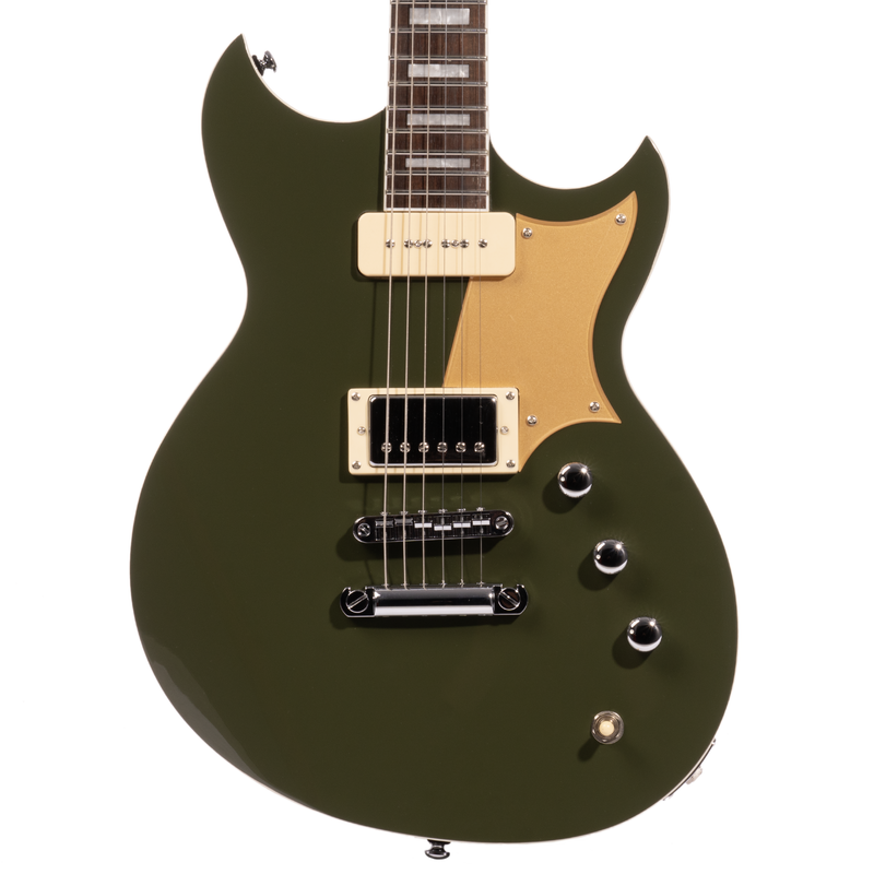 Reverend Sensei H90 Electric Guitar, Rosewood Fingerboard, Army Green