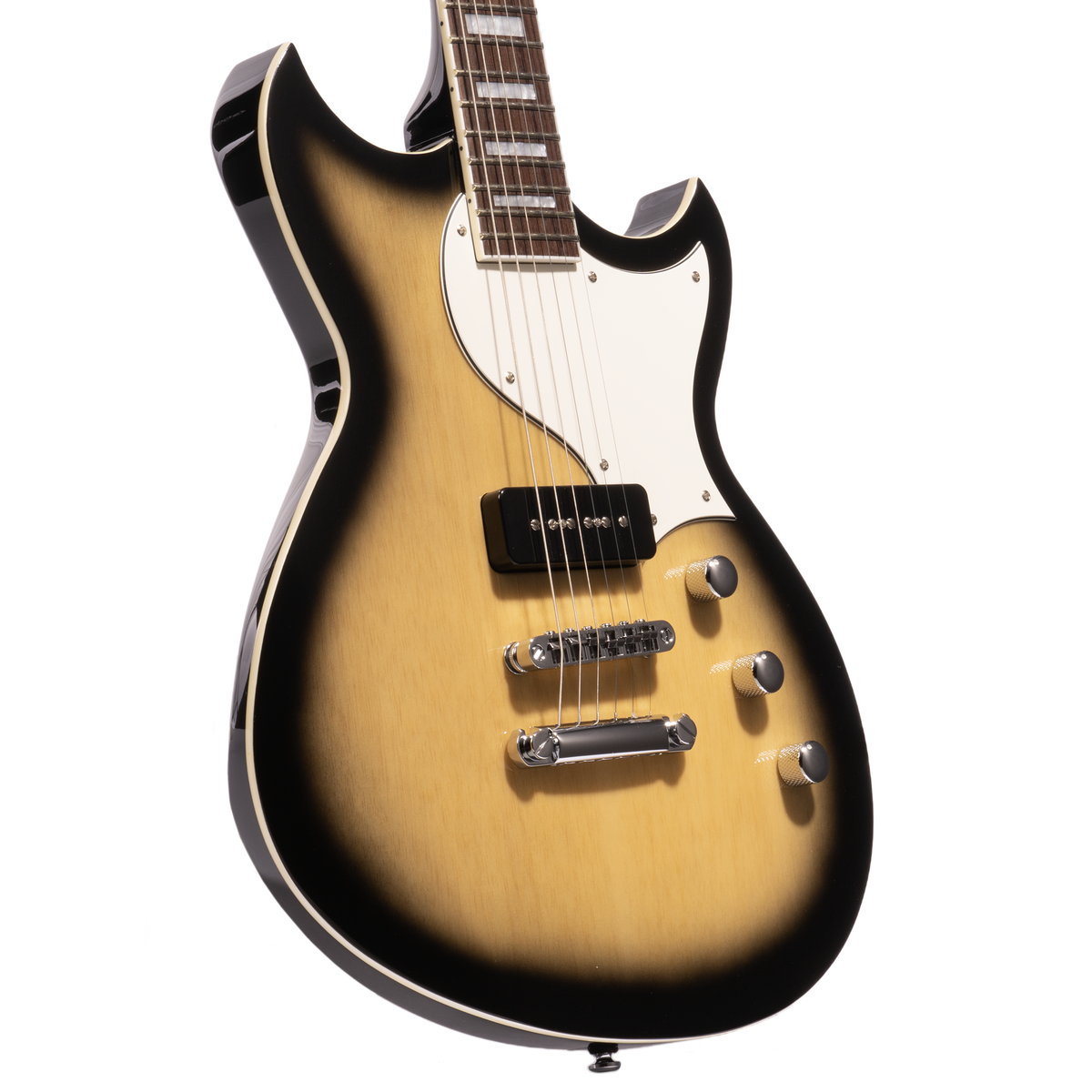 Reverend Sensei Jr. Electric Guitar, Rosewood Fingerboard, Korina Burst