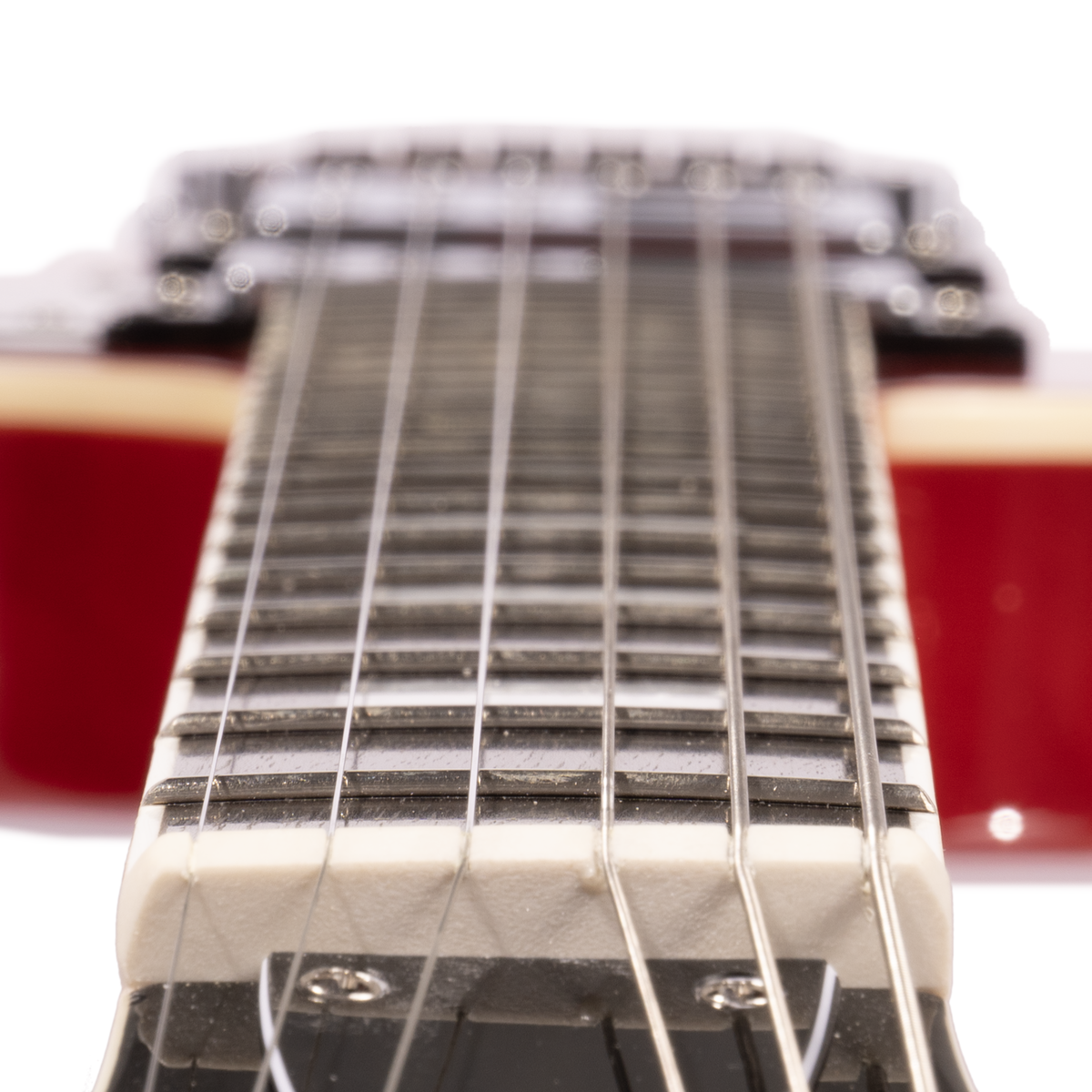 2024 Reverend Sensei RA Electric Guitar, Ebony Fingerboard, Transparent Cherry