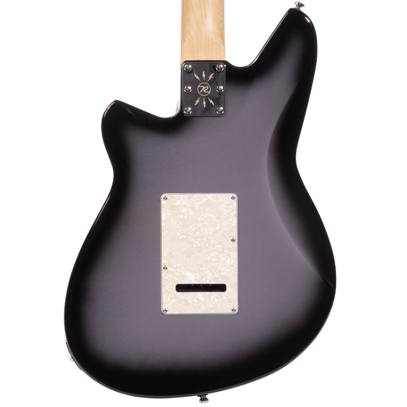Reverend Six Gun HPP Electric Guitar, Roasted Maple Neck Fingerboard, Periwinkle Burst