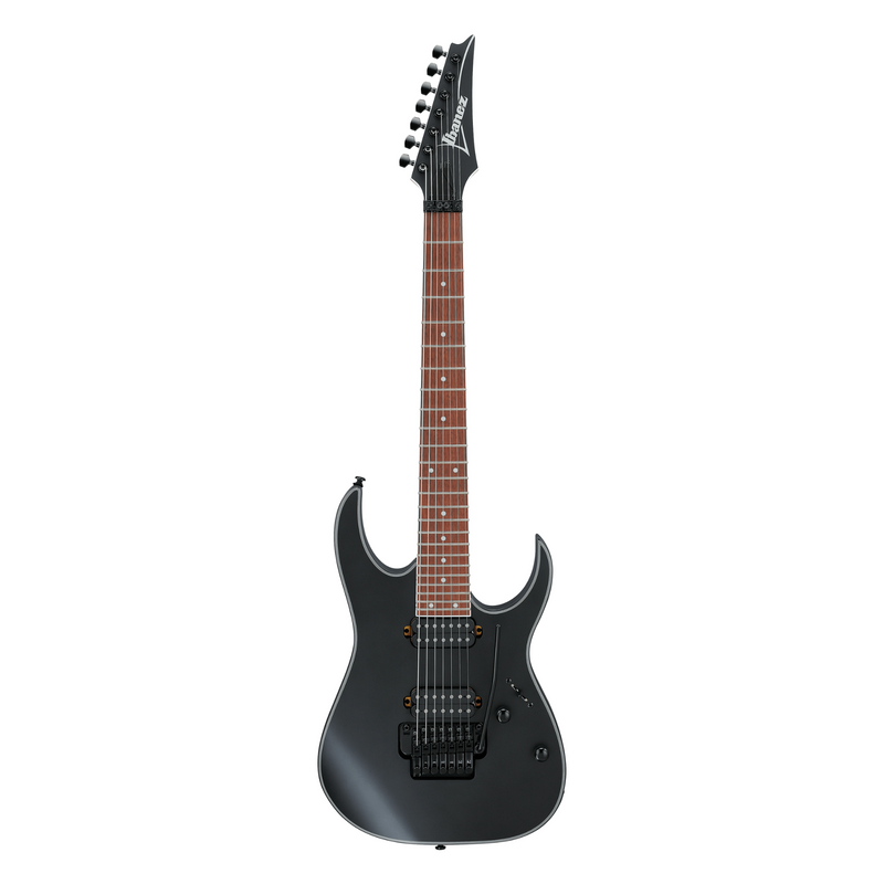 Ibanez RG7320EX High Performance 7-String Electric Guitar, Black Flat