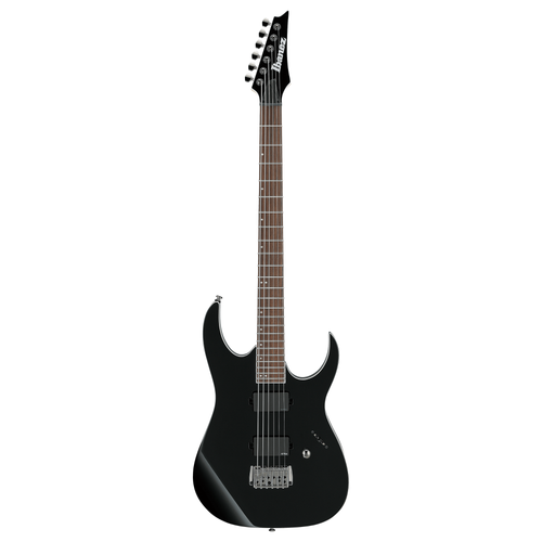 Ibanez RGIB21BK Iron Label Baritone Electric Guitar, Black