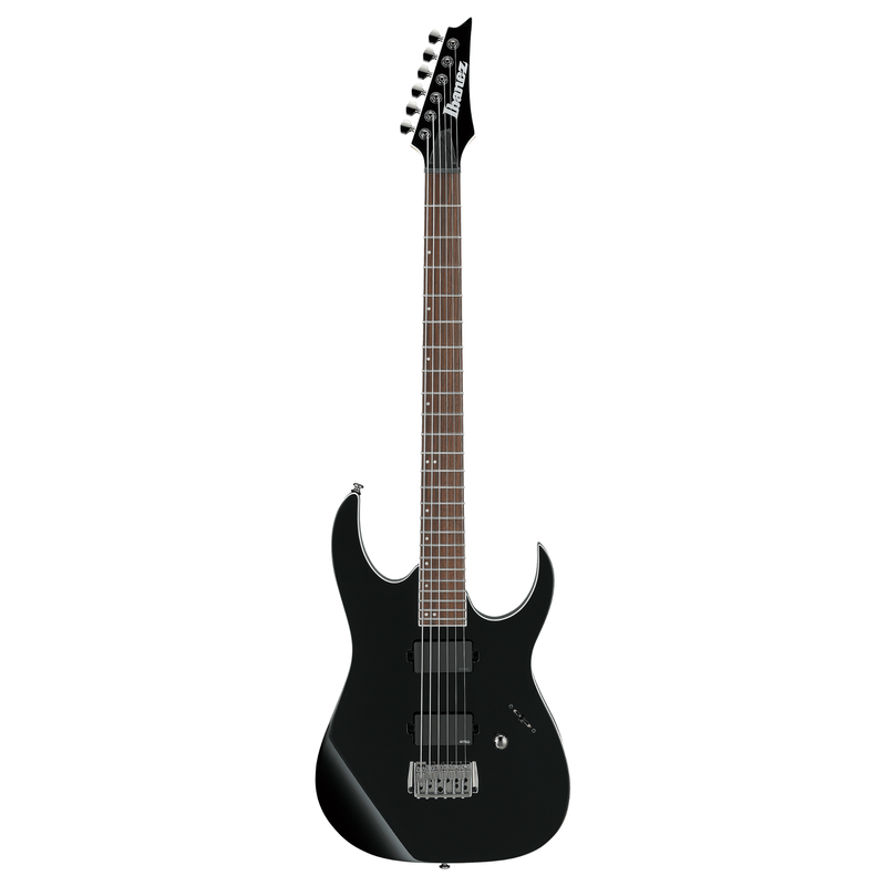 Ibanez RGIB21BK Iron Label Baritone Electric Guitar, Black
