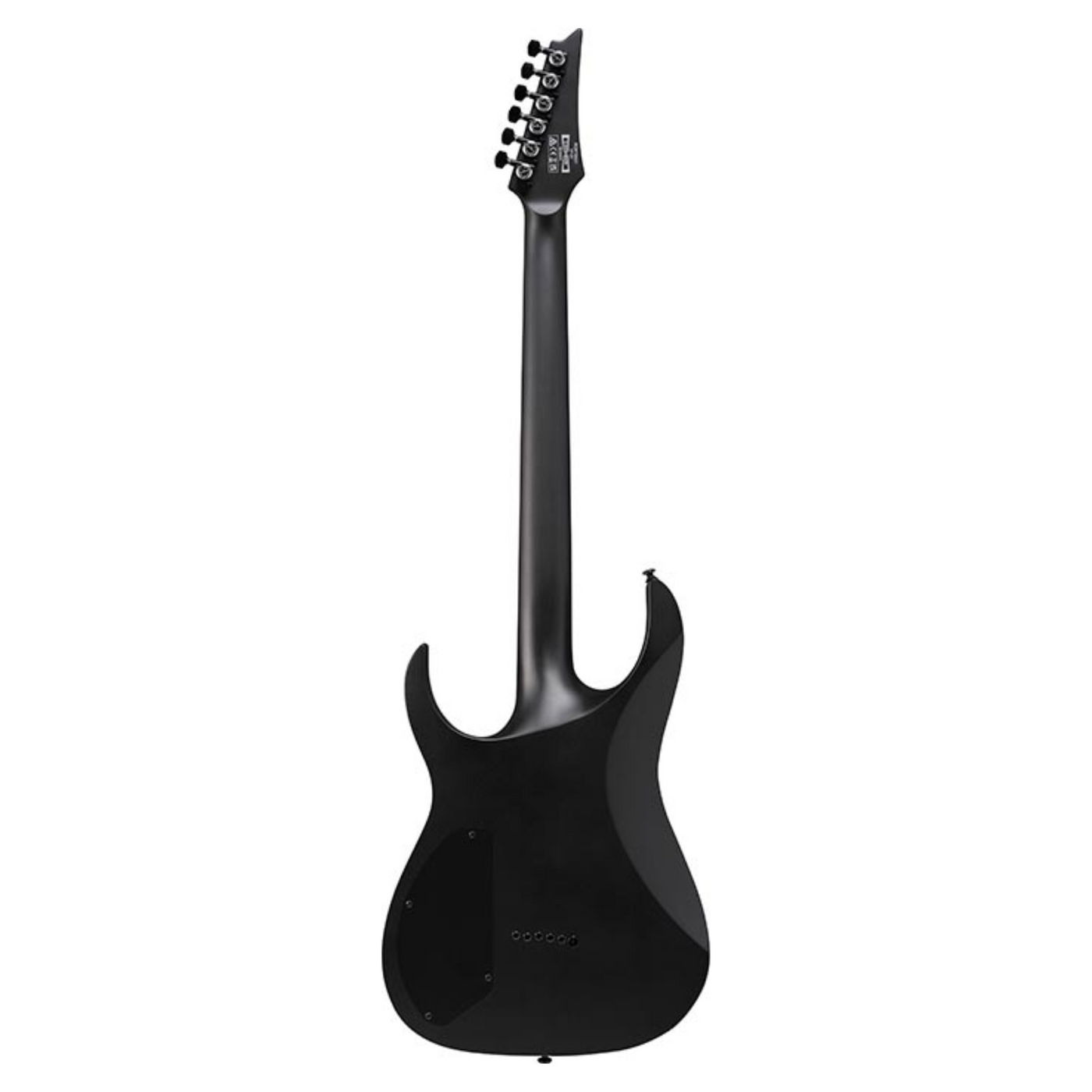 Ibanez Iron Label RG Baritone Electric Guitar, Black Flat