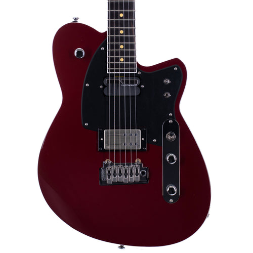 Reverend Reeves Gabrels Signature RG-SUS Electric Guitar, Roasted Maple/Ebony, Wine Dark Sea