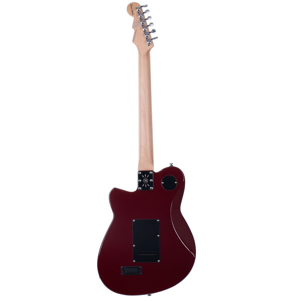 Reverend Reeves Gabrels Signature RG-SUS Electric Guitar, Roasted Maple/Ebony, Wine Dark Sea