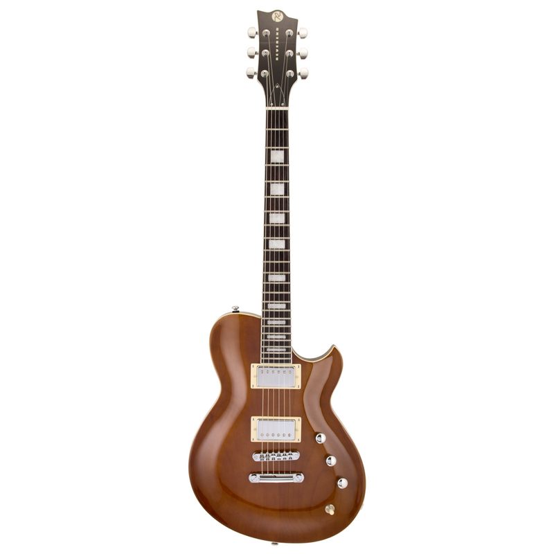 Reverend Roundhouse Electric Guitar, Rosewood Fingerboard, Violin Brown