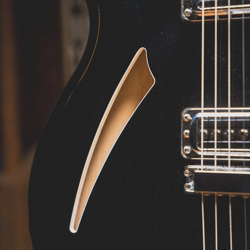 2017 Rickenbacker 360 Semi-Hollow Electric Guitar, Jetglo w/OHSC - Used