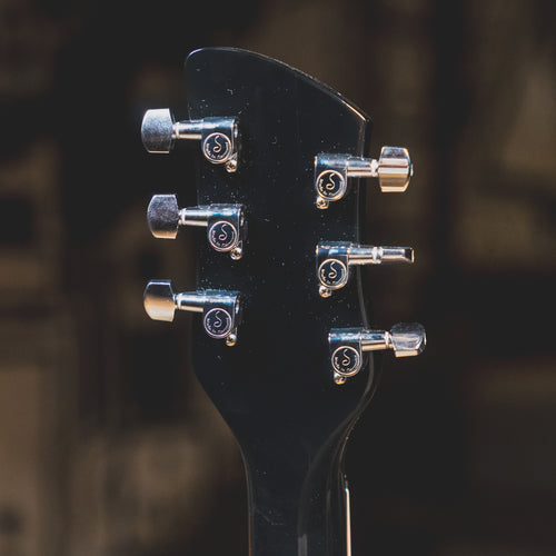 2017 Rickenbacker 360 Semi-Hollow Electric Guitar, Jetglo w/OHSC - Used