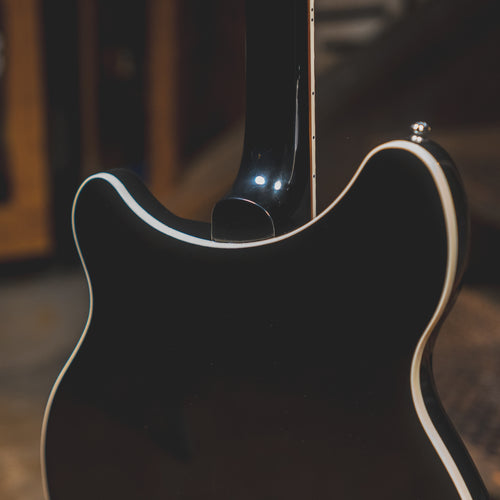 2017 Rickenbacker 360 Semi-Hollow Electric Guitar, Jetglo w/OHSC - Used