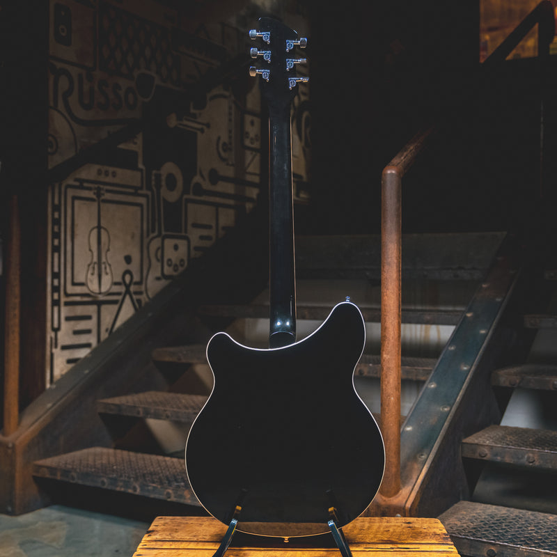 2017 Rickenbacker 360 Semi-Hollow Electric Guitar, Jetglo w/OHSC - Used