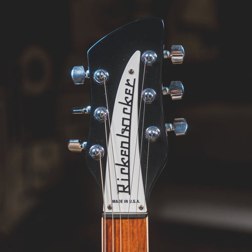 2017 Rickenbacker 360 Semi-Hollow Electric Guitar, Jetglo w/OHSC - Used