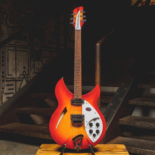 2022 Rickenbacker 330 Semi-Hollow Electric Guitar, Fireglo w/OHSC - Used