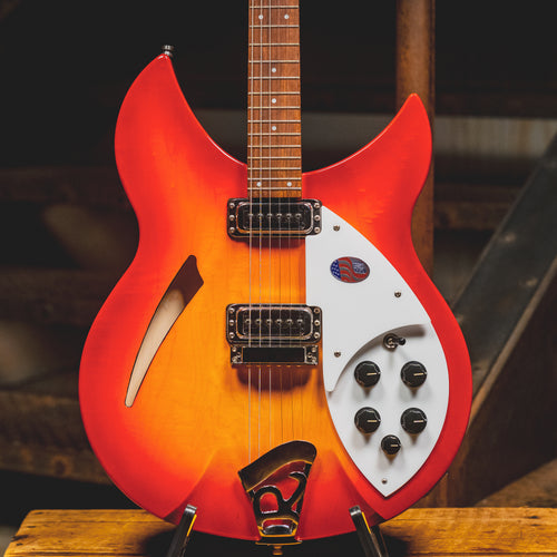 2022 Rickenbacker 330 Semi-Hollow Electric Guitar, Fireglo w