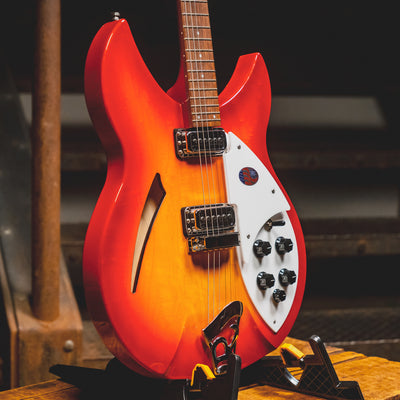 2022 Rickenbacker 330 Semi-Hollow Electric Guitar, Fireglo w/OHSC - Used