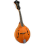 Rover RM-70S Deluxe A-Model Mandolin, Translucent Amber